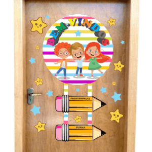 Painel para porta Bem-vindos