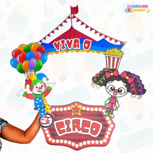 Painel Bambolê Viva o Circo - Imagem 5