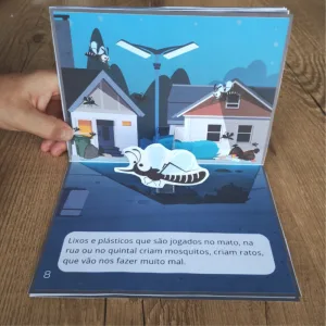 Livrinho 3D sobre a Dengue