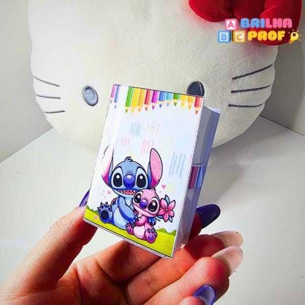 Livrinho porta bis - Stitch - Imagem 2
