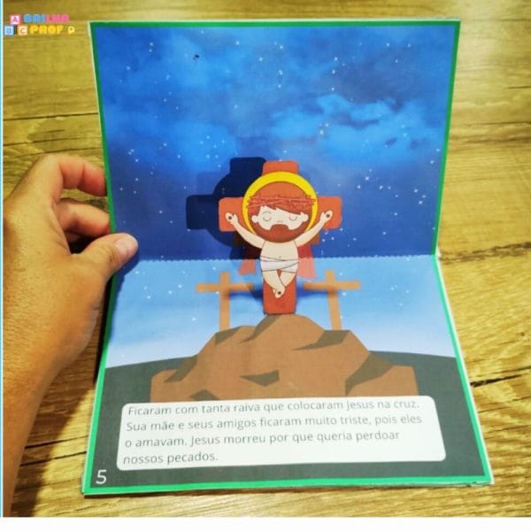 Livrinho 3D A Verdadeira Páscoa