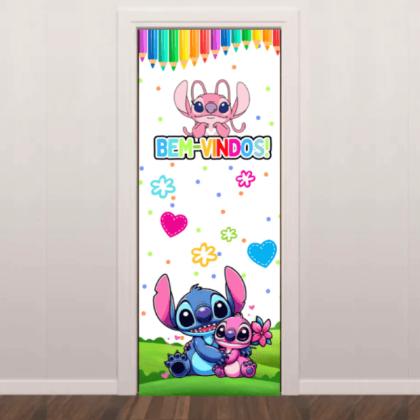 Painel de porta - Stitch