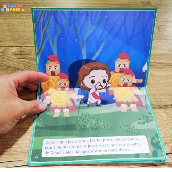 Livrinho 3D A Verdadeira Páscoa - Imagem 3