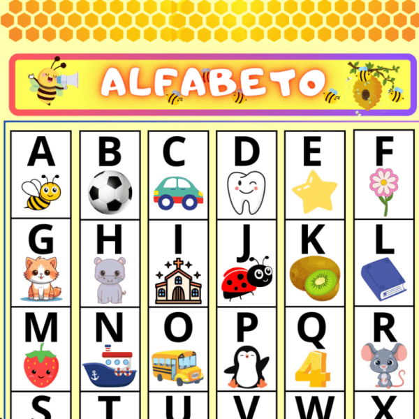 Painel Alfabeto - Abelha - Imagem 2