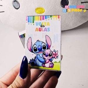 Livrinho porta bis - Stitch