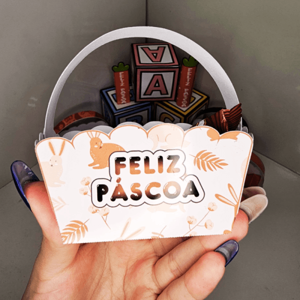 Lembrancinha - Cestinha de Páscoa - Imagem 3