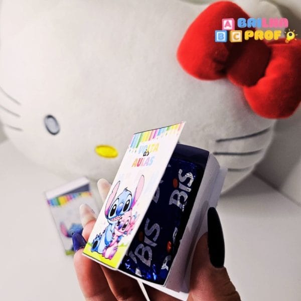 Livrinho porta bis - Stitch - Imagem 3