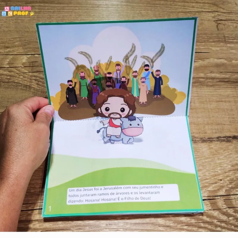 Livrinho 3D A Verdadeira Páscoa - Imagem 2