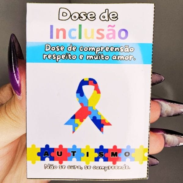 Lembrancinha de conscientização do Autismo - Imagem 6