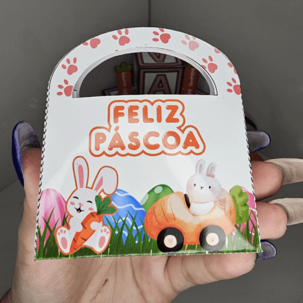 Lembrancinha - Cestinha de Páscoa - Imagem 6