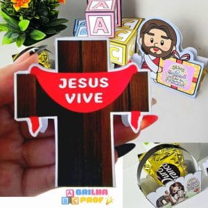 Kit de Lembrancinhas Páscoa Cristã