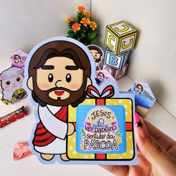 Kit de Lembrancinhas Páscoa Cristã - Imagem 4