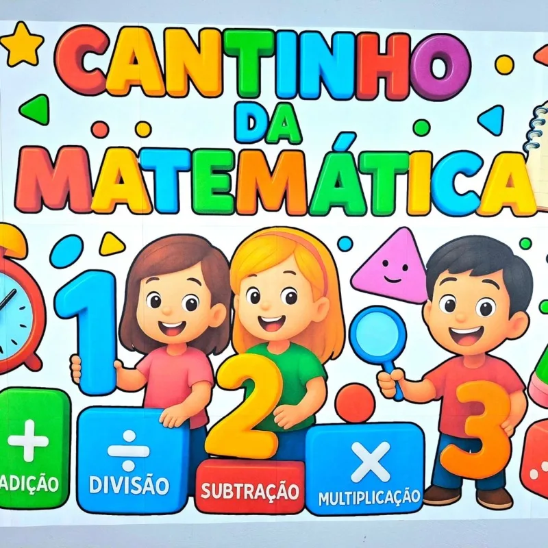 Painel Cantinho da Matemática - Imagem 2