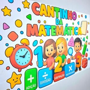 Painel Cantinho da Matemática