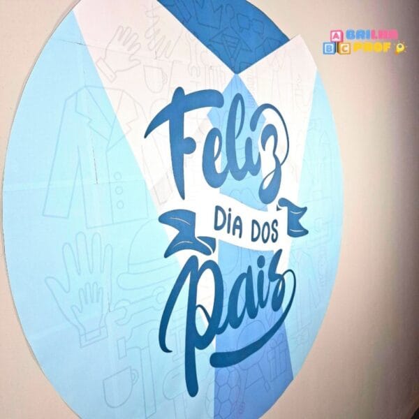 Painel Redondo - Feliz Dia dos Pais - Imagem 3