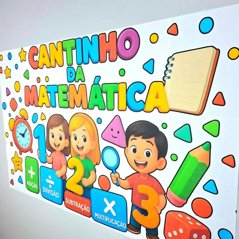 Painel Cantinho da Matemática - Imagem 3