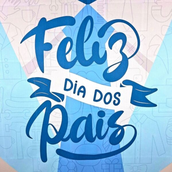 Painel Redondo - Feliz Dia dos Pais - Imagem 4