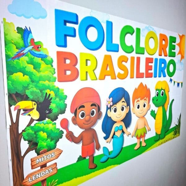Painel Folclore Brasileiro - Imagem 4