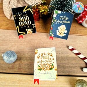 Lembrancinha de Ano Novo – Livrinho 2026