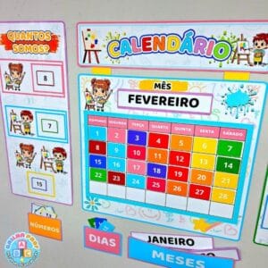 Painel Calendário Interativo